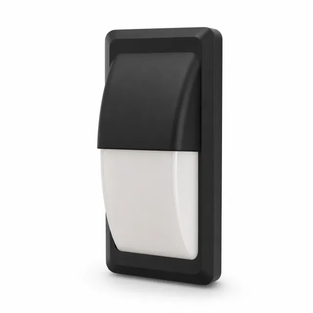 GD-PW05 — Hooded rectangular wall light