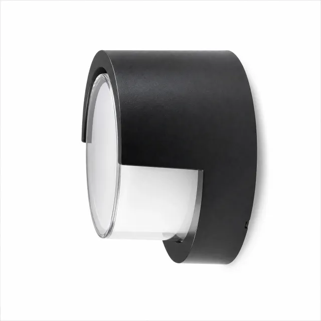 GD-PW08-2 — Curved shielded wall light